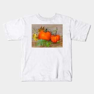 Fall Pumpkins Kids T-Shirt